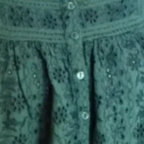 Brand New Lucky Brand Eyelet Sleeveless Blouse - Picture 7 of 8